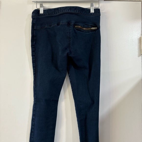Veronica Beard Dark Wash Denim Skinny Jeans Zipper Pockets Blue Womens 0 - Picture 5 of 12